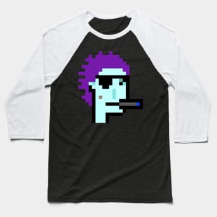 Nft Alien CryptoPunk Baseball T-Shirt